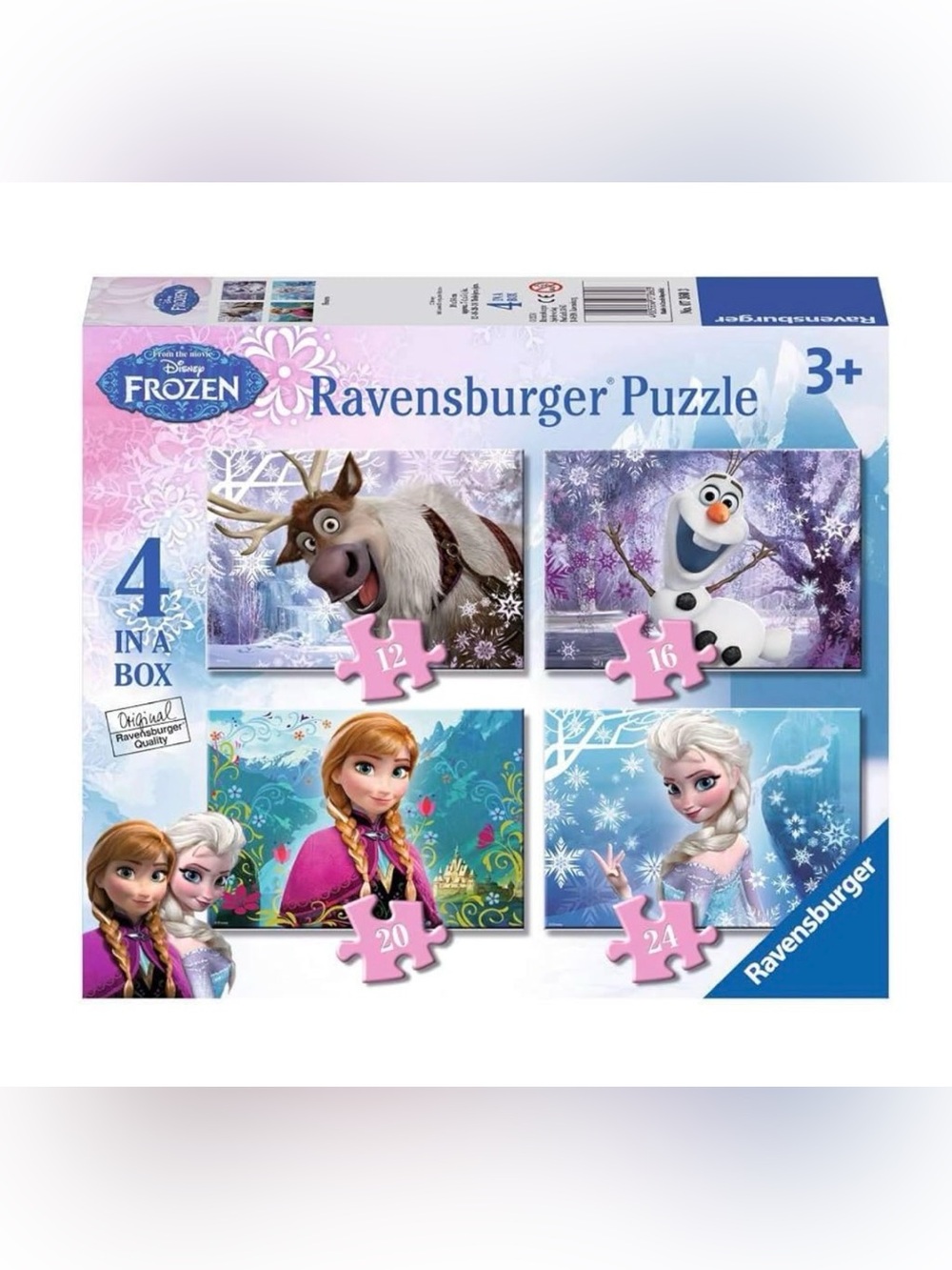 Ravensburger Puzzle Disney Frozen 4-in-1 Puzzle